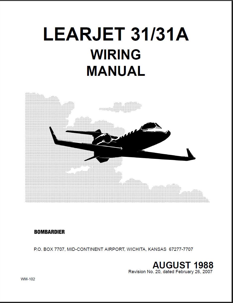 LearJet 31/31A Wiring Manual