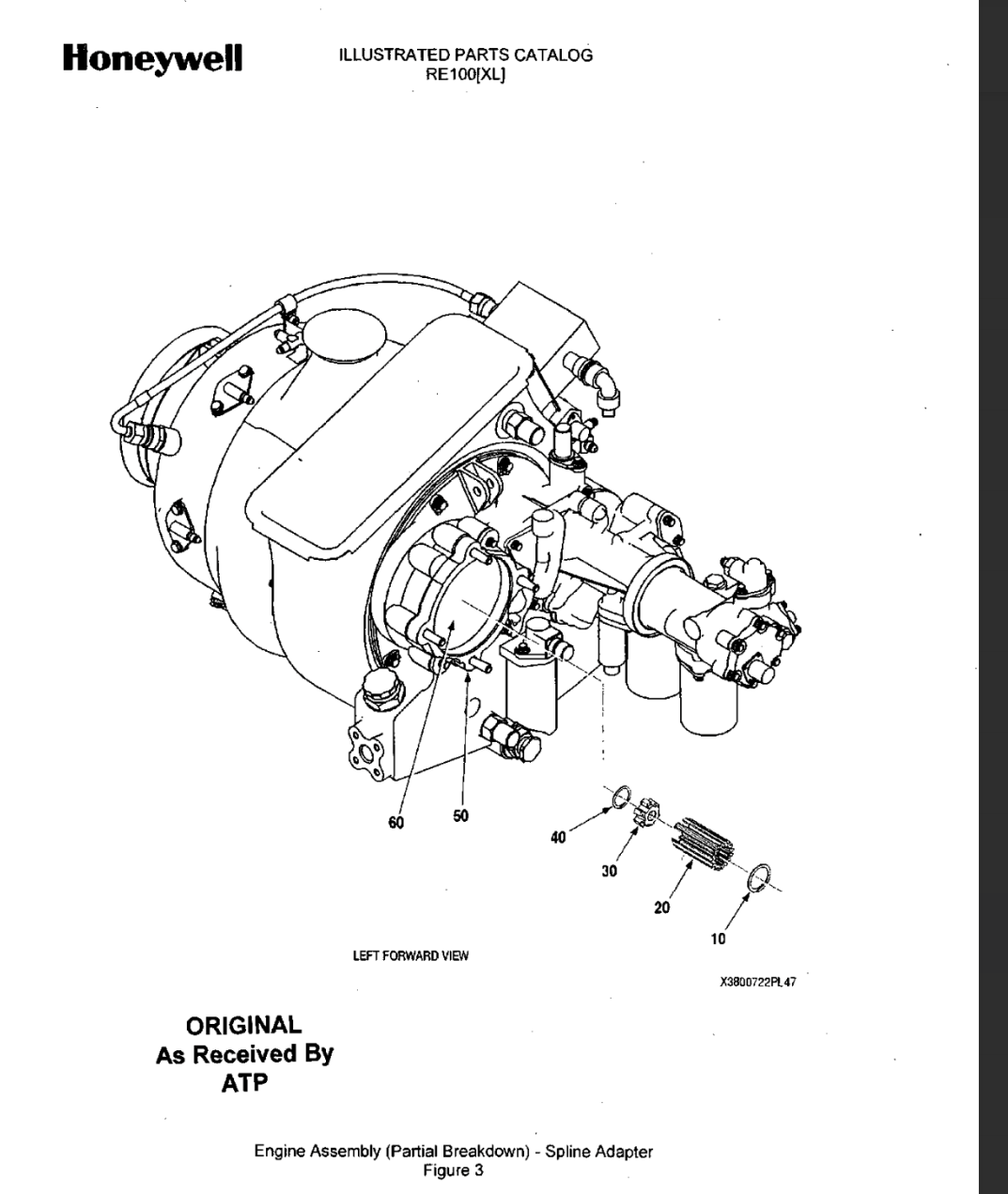 Engine Model No. RE100CXL1 Illustrated Parts Catalog