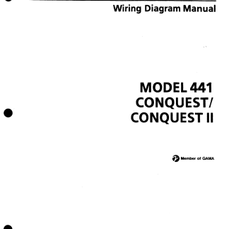Cessna 441 Wiring Diagram Manual (WDM) Download