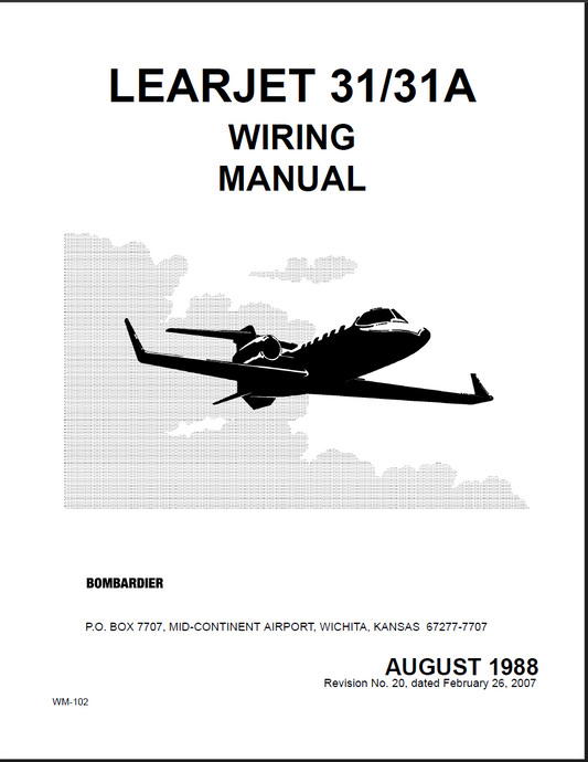 LearJet 31/31A Wiring Manual