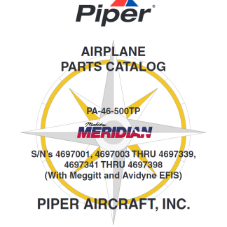 PA-46-500TP MALIBU MERIDIAN IPC Illustrated Parts Catalog Download