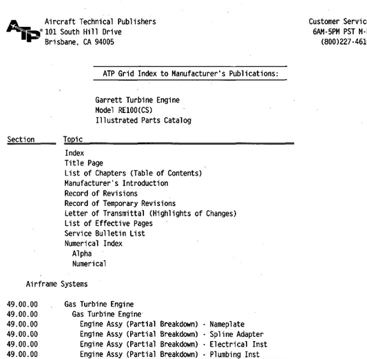 Model RE100(CS) Illustrated Parts Catalog