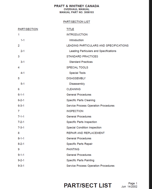 PT6A-6/-6A/-6B ENGINES
