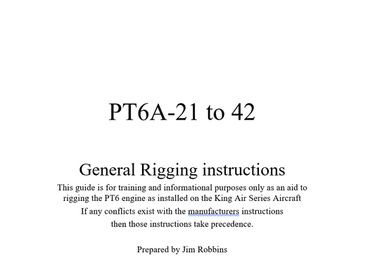 PT6A-21 to 42