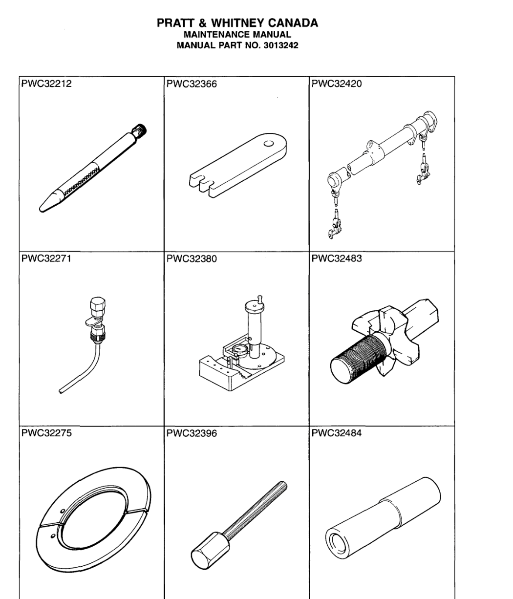 PT6A-21/-27/-28 Turboprop Engine Maintenance Manual