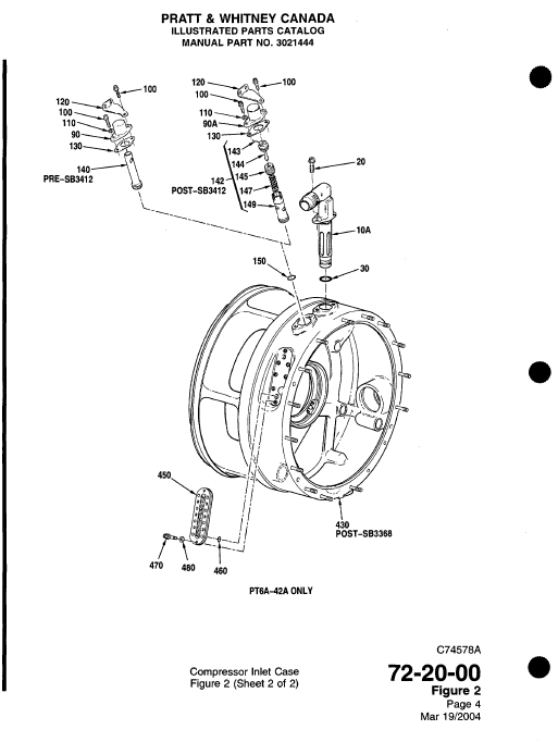 PTGA- 381-411-421-42A Turboprop Engine Illustrated Parts Catalog